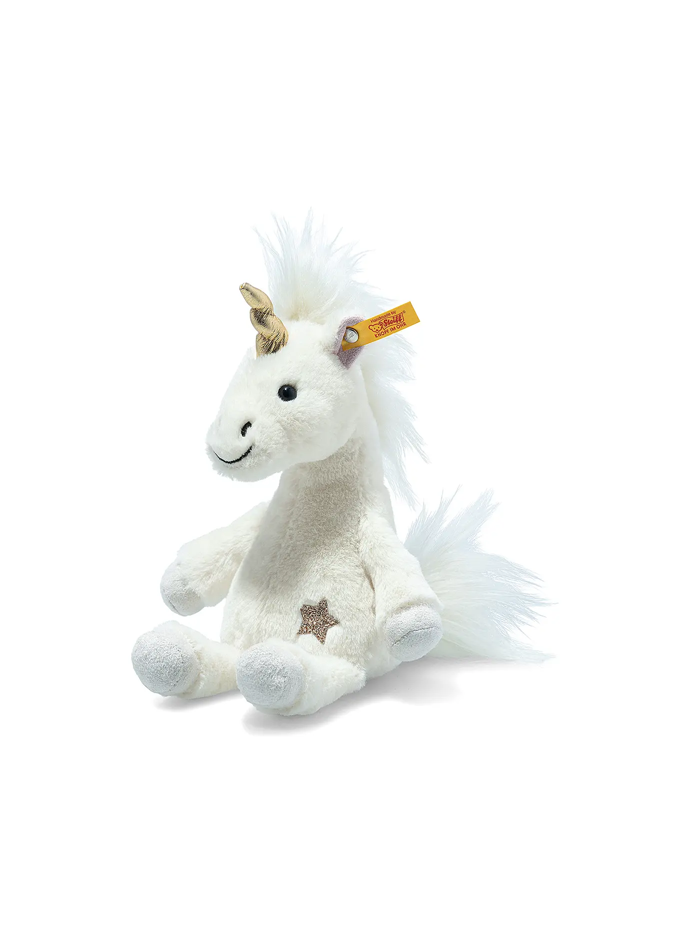 STEIFF | Plüschtier Einhorn 20cm Soft Cuddly Friends | 